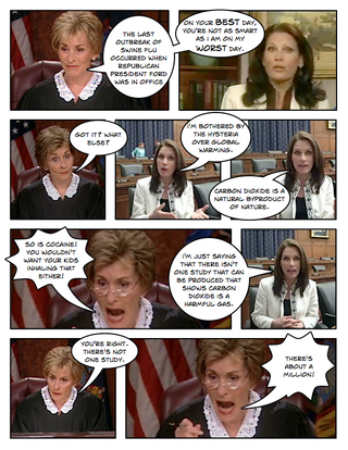 Illustration for article titled Comic Confrontations: Judge Judy Vs. Michele Bachmann